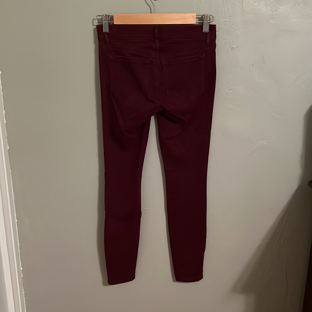LOFT sateen skinny pants - Picture 7 of 10